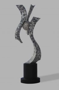 Bronze Sculpture-Capturing the Moon