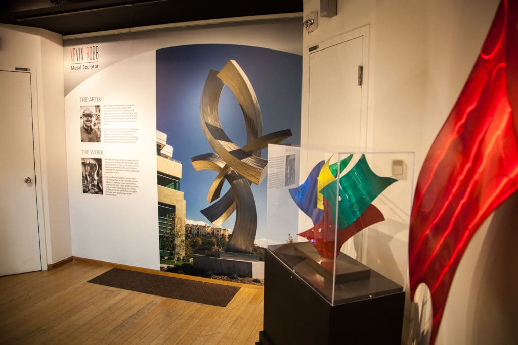 Stainless steel sculpture