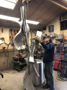 Welding stainless steel -Kevin Robb in Studio
